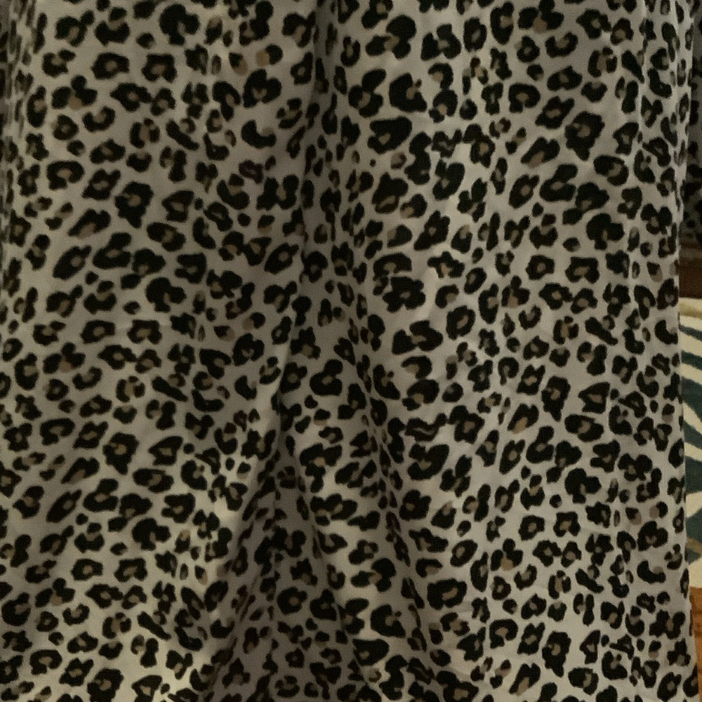 LOWEST🌺 NWT STEP IN STYLE 3X LEOPARD BUTTON FRONT Hi-Lo DUSTER - Picture 6 of 10